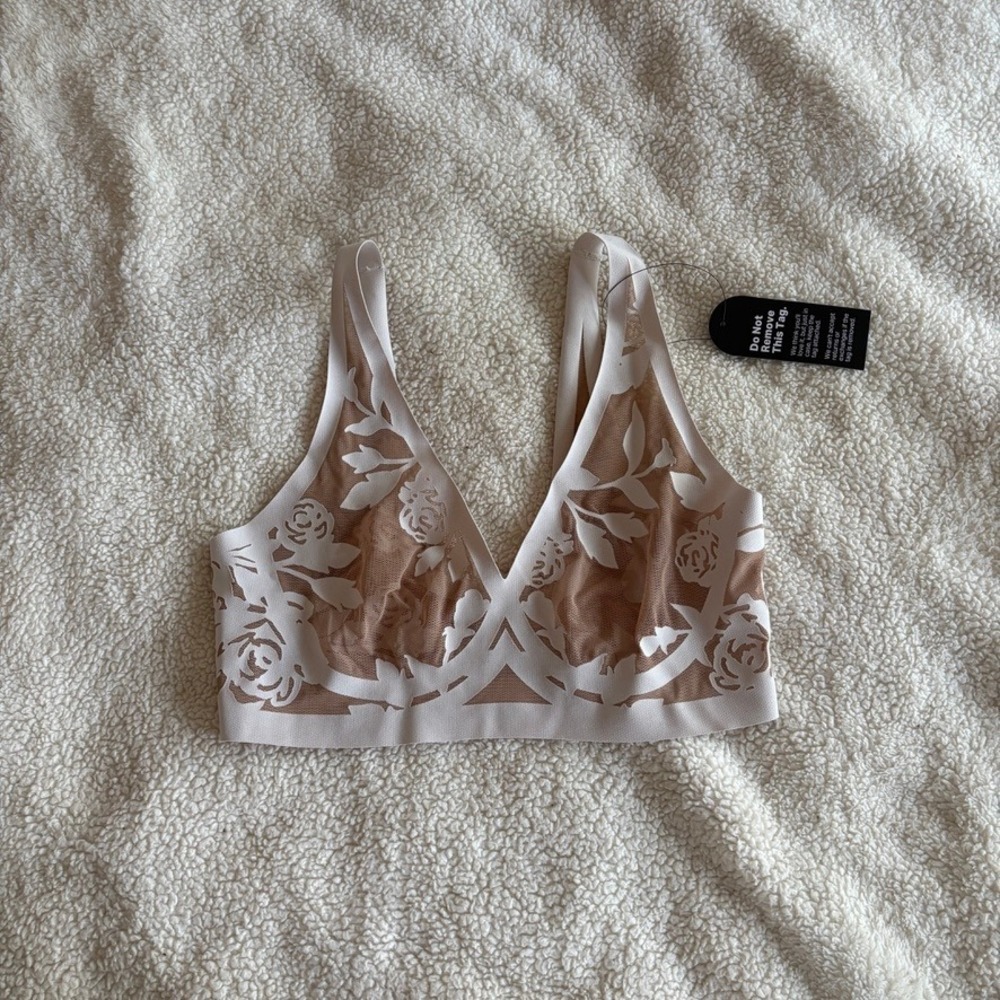 EBY Sheer bralette Madame Lux Size M Sheer Bra Floral Feminine Sexy